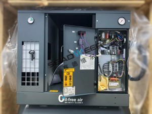 Atlas Copco Oil free scroll air compressor SF4ff For Chinese top distributors