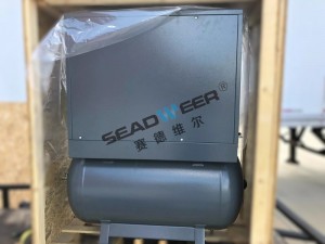 Atlas Copco Oil free scroll air compressor SF4ff For Chinese top distributors
